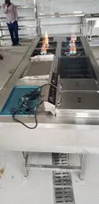 Stainless Steel Combined Cooking Unit - 4
