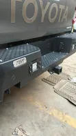 Fitted Toyota Hilux Revo Rocco Rear Bumper Bull Bar - Heavy Duty - 2