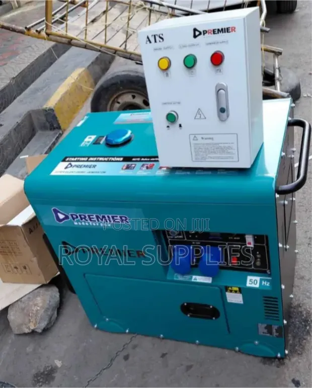 12.5kVA Silent Diesel Generator with ATS - 1