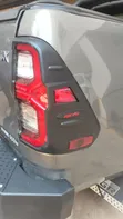 Toyota Hilux Revo Rocco Matt Black Covers za Tail Lamp - 2