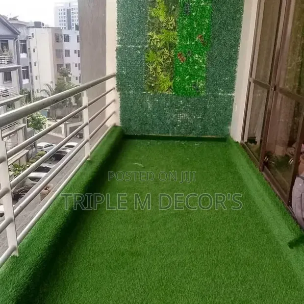 10mm Artificial Grass Carpet ya Balkoni - 1