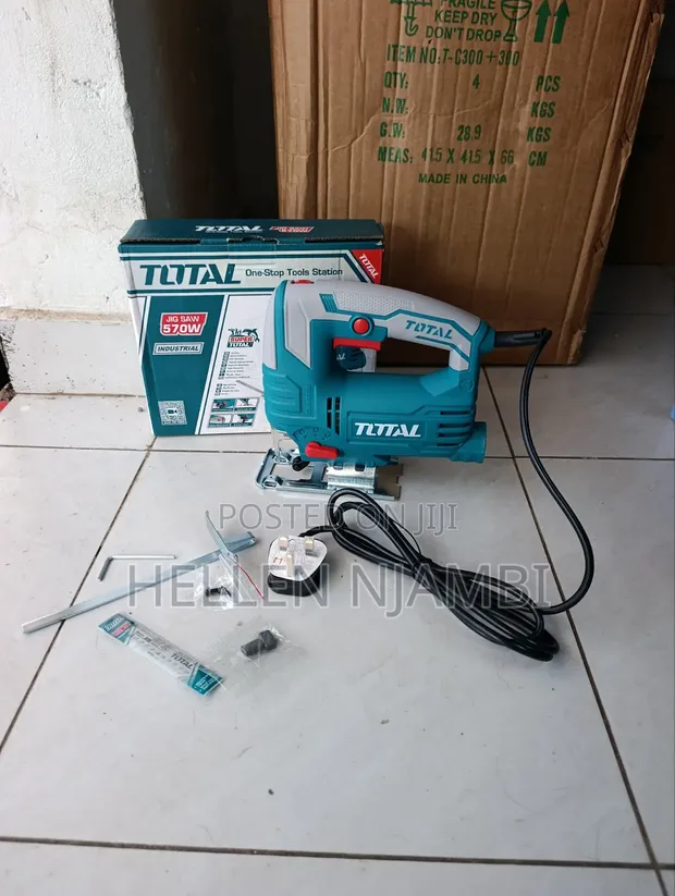 Jigsaw ya Total 570W yenye Uwezo wa Kukata 8mm - 1