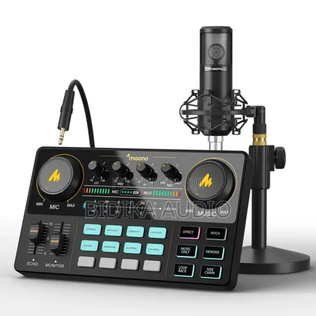 MaonoCaster Lite AU-AM200-S1 Compact Streaming Mixer Kit - 1