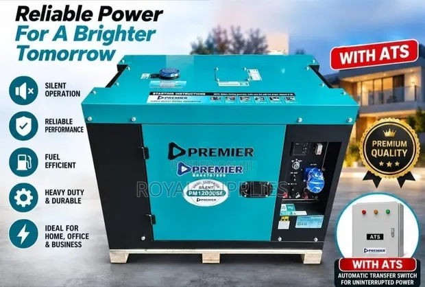 17.5kVA Silent Diesel Generator with ATS - 1