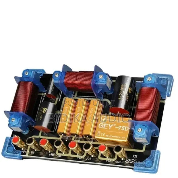 Way High Power Speaker Crossover XN8825 | 3-Way Audio Divider - 1