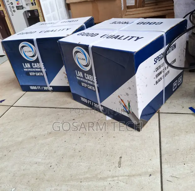 Glink Ubora wa Juu Cat6 Kebo ya Nje ya Ethernet 305M - 1