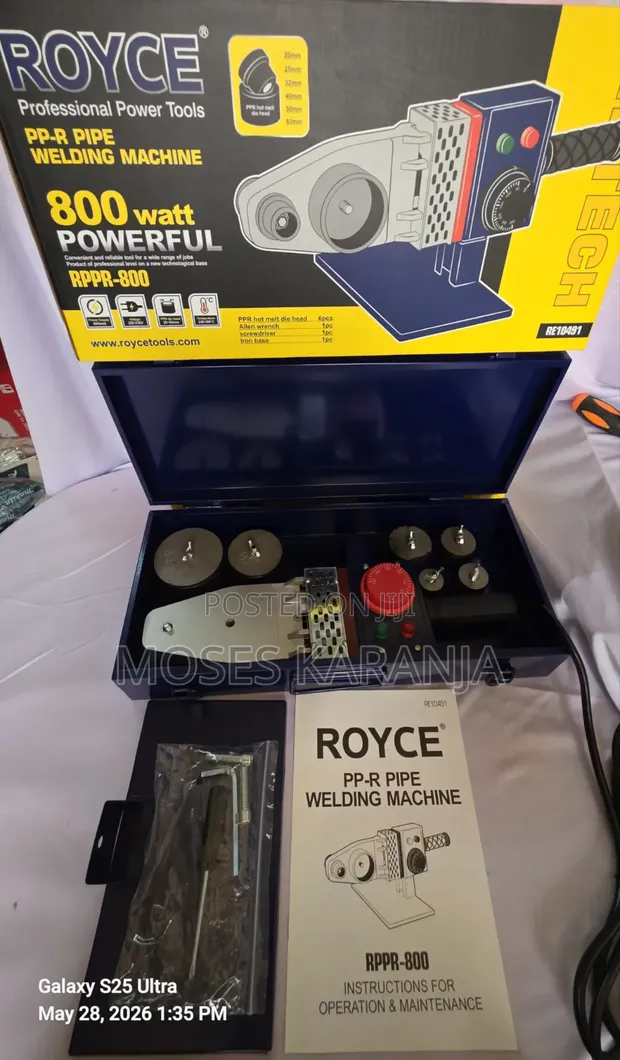 Royce 800W PPR Pipe Welding Iron - 1