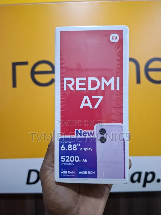 Xiaomi Redmi A7 64GB Mpya Nyeusi - 1