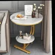 Stylish Double Layer Side Table - Nordic Design - 1