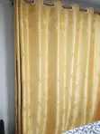 Yellow Blackout Curtains (300x200cm) - 1