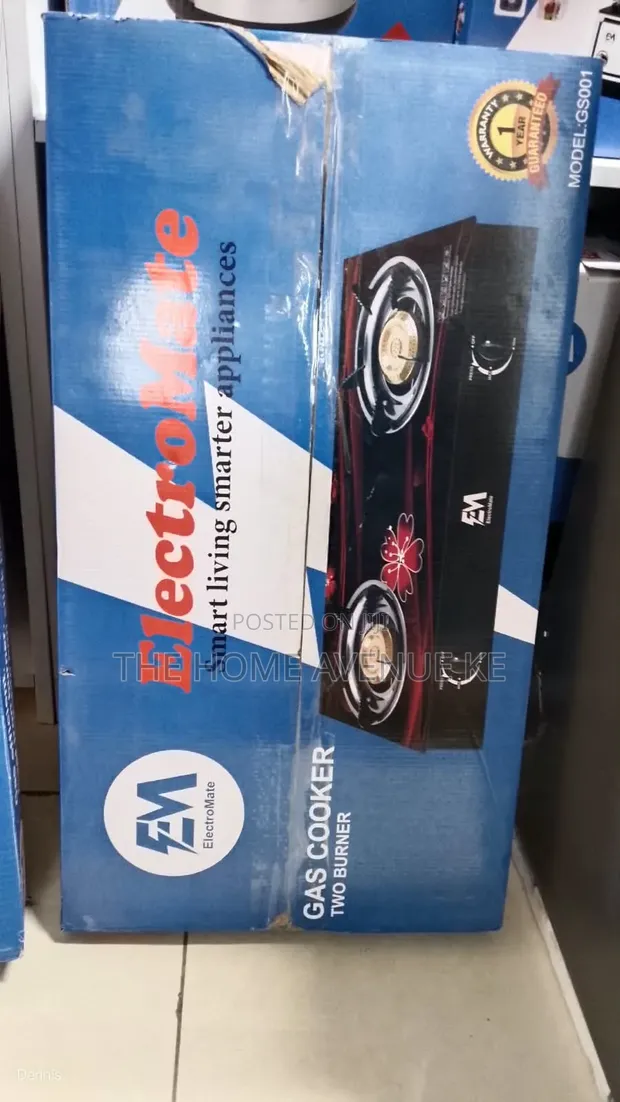 Electromate Cooker ya Vichomeo 2 chenye Kioo - 1