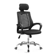 Secretarial Mesh Office Chair with Headrest - New - 2