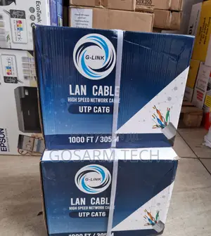 GLINK Ubora wa Juu wa Nje wa UTP Ethernet LAN Cable Cat 6
