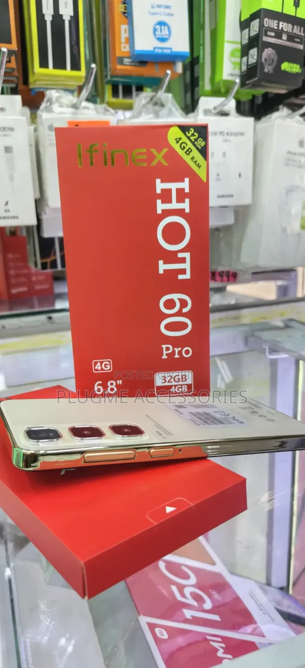 Hot 60 Pro 64GB Dhahabu - 1