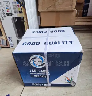 Cable ya High-Speed UV Shielded ya Nje ya UTP Ethernet (Cat 6)