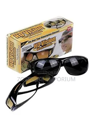 Miwani za Anti-Glare za Kuona Usiku (Seti ya Vipande 2)