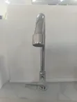 High-Arc Single-Handle Chrome Kitchen Faucet - 1