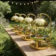 Elegant Golden Chafing Dishes (8L) - 1