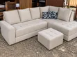 Modern 4-Seater L-Shaped Sofa with Ottoman - Brand New - 2