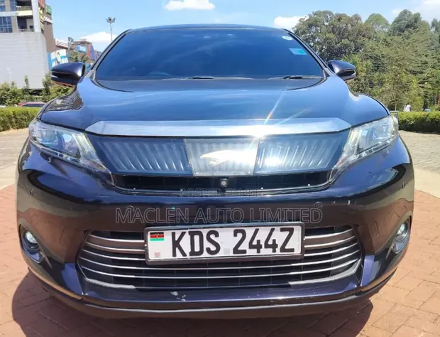 Toyota Harrier 2016 Black - 1