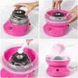 Electric Cotton Candy Machine - Pink - 4
