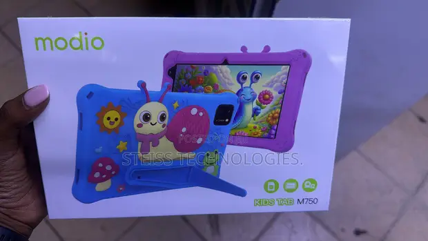 New Modio M750 256GB Pink Kids Tablet - 1