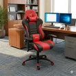 Adjustable Modern Gaming Chair with Headrest & Lumbar Support - 1
