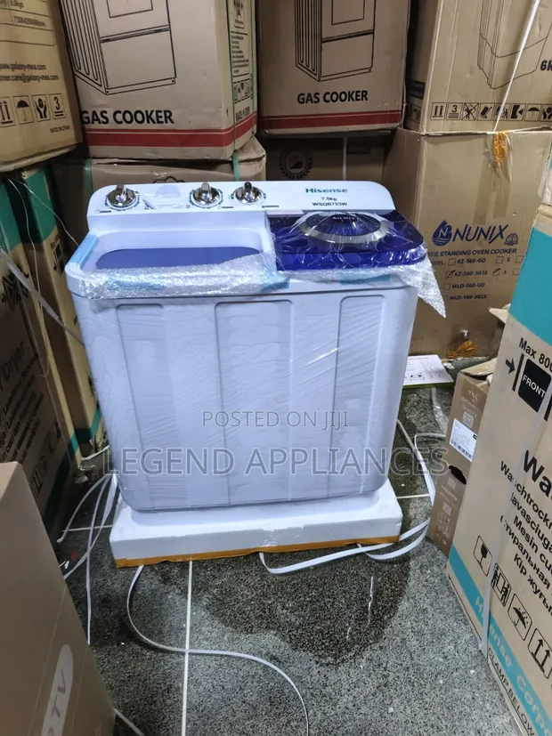 Hisense 7.5kg Washer na Spin Dryer - Mpya Kabisa - 1