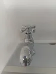 Frencia Classic Crosshead Pillar Tap (Polished Chrome) - 1