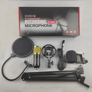 Kifurushi cha Kurekodi cha BM800 Studio Condenser Microphone