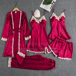 5 Piece Ladies Nighty Set
