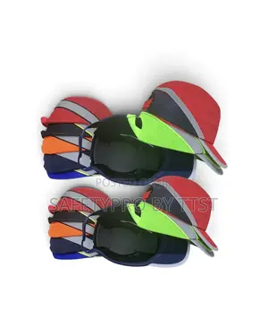Safety Bump Caps with Reflective Strips