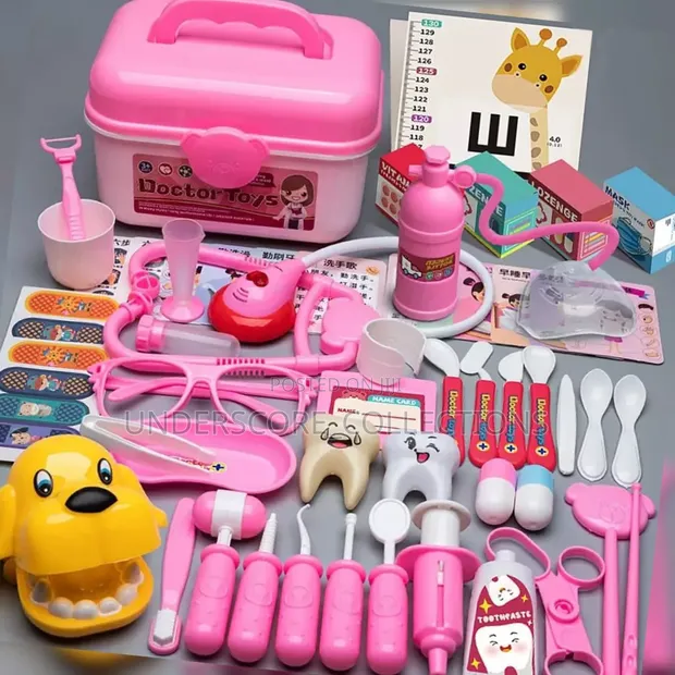Pink Doctor Playset Medical Kit - 1