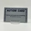 Kadi ya Kuomba Msamaha kwa Ajili ya Autism - Fedha - 1
