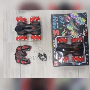 Spray Stunt Car - Red and Black