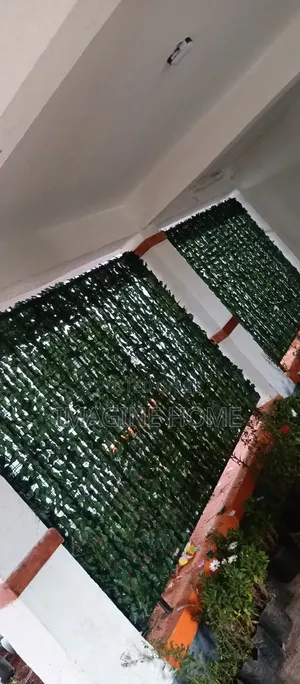 Artificial Green Fence Decor