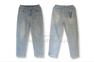 Mom Jeans - Bluu ya Denim