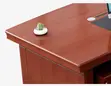 Executive L-Shaped Mahogany Desk - 3