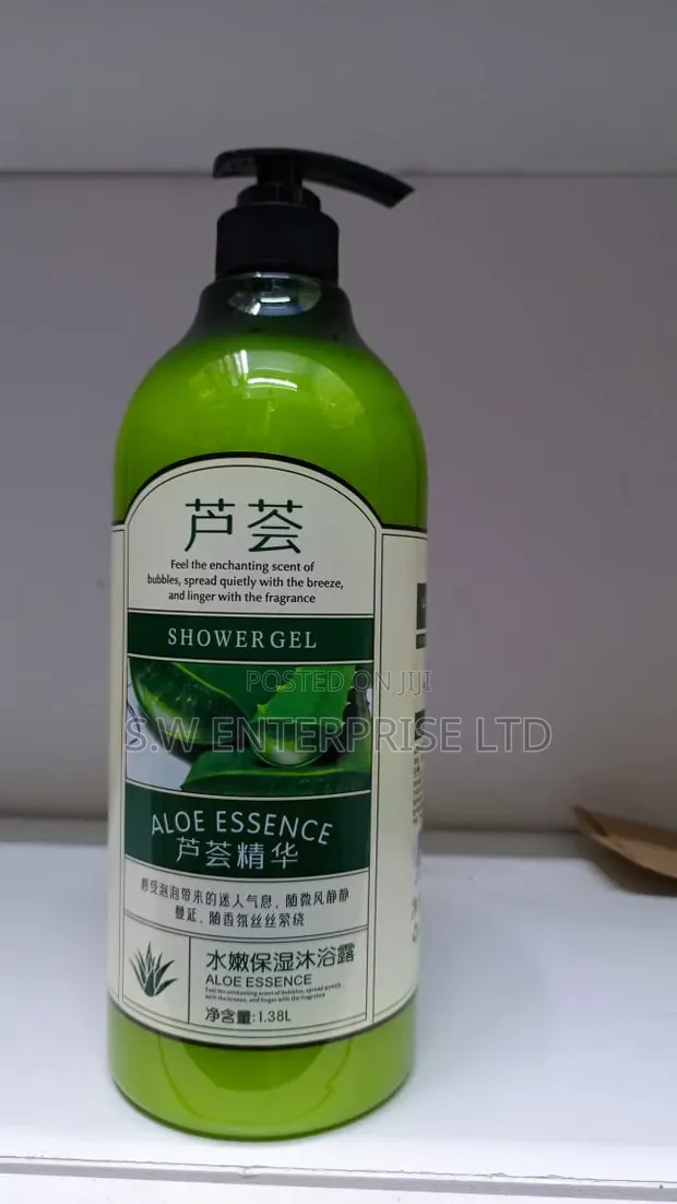 Aloe Essence Moisturizing Shower Gel - Mpya Kabisa - 1