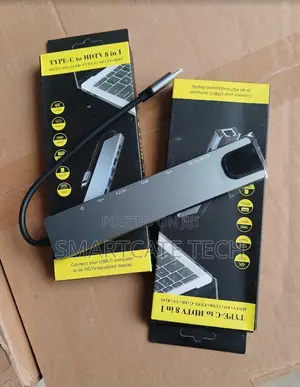 USB-C 8-in-1 Multiport Adapter na HDMI & LAN