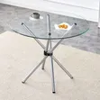 Quality Round Glass Dining Table - 2