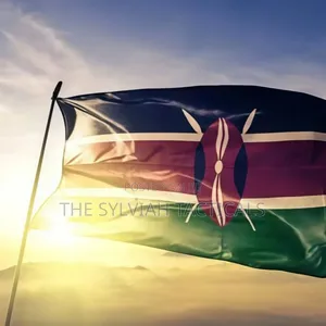 Bendera ya Kenya 1m x 1.5m - 100% Polyester