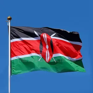 Bendera ya Kenya 1m x 1.5m - 100% Polyester