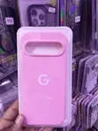 Kifaa Kipya cha Google Pixel 9 Pro cha Silicone - Pink - 1