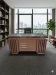 Boss Office Products Meza ya Ofisi ya Mtendaji 1.4m - 2