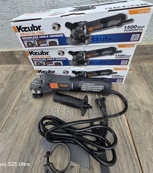 Kzubr 4-Inch Brushless Angle Grinder 1500W