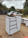 Jedwali Jipya la Ofisi ya Mapokezi 1.2m - 2