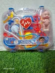 Daktari Kit kwa Watoto 2-in-1 na Doli na Kesi ya Kubeba - 2