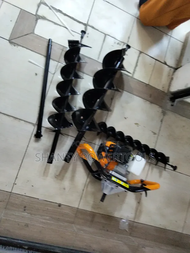 Gas-Powered Post Hole Digger - 1