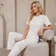 Seti ya Pajama Mbili za Pamba Safi - 3